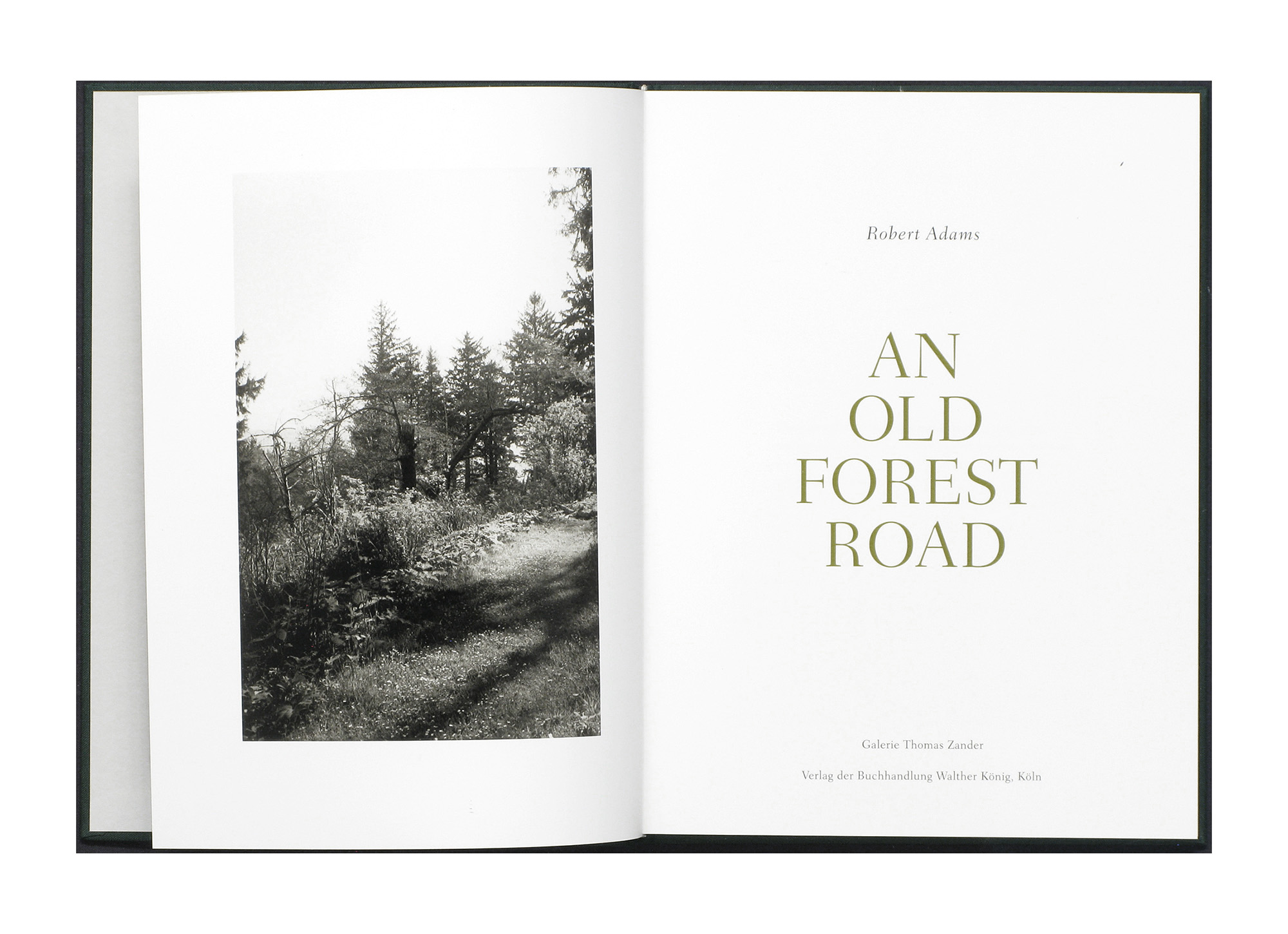 Robert Adams – An Old Forest Road – www.photobookstore.nl