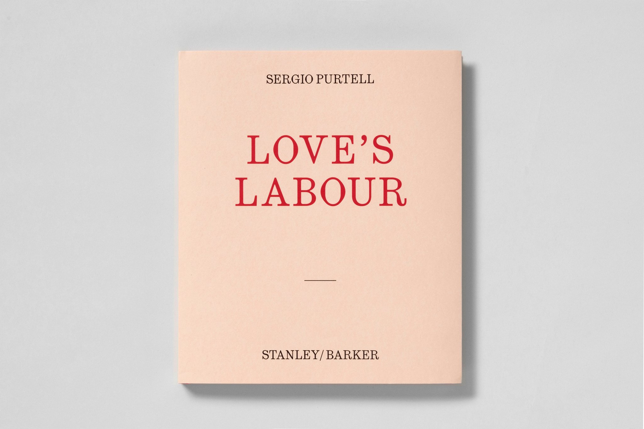 Sergio Purtell – Love's Labour – www.photobookstore.nl