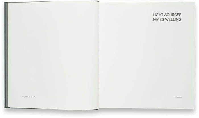 James Welling – Light Sources – www.photobookstore.nl